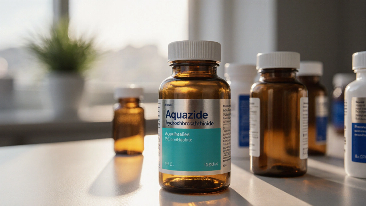 Comparativa de Aquazide (Hidroclorotiazida) con sus principales alternativas