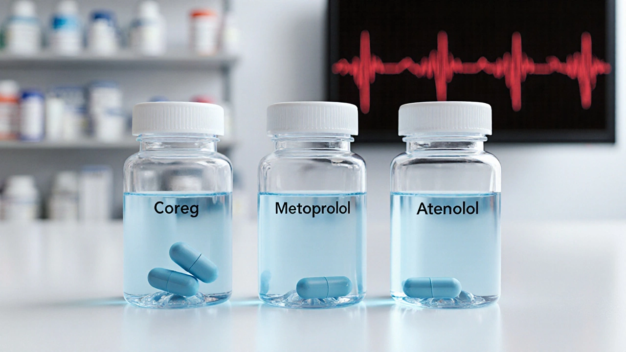 Coreg (Carvedilol) vs alternativas: comparativa completa