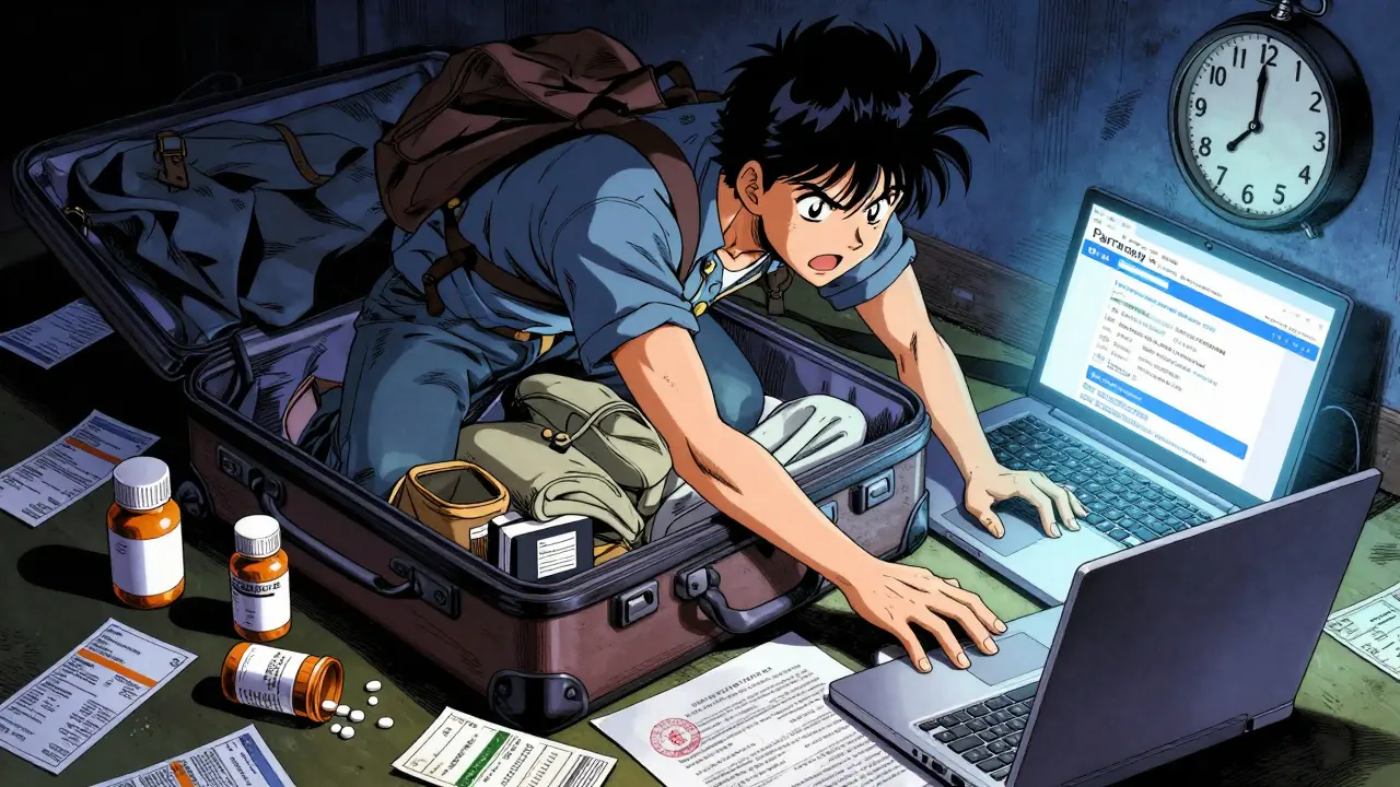 Cómo gestionar los reabastecimientos de medicamentos durante viajes largos