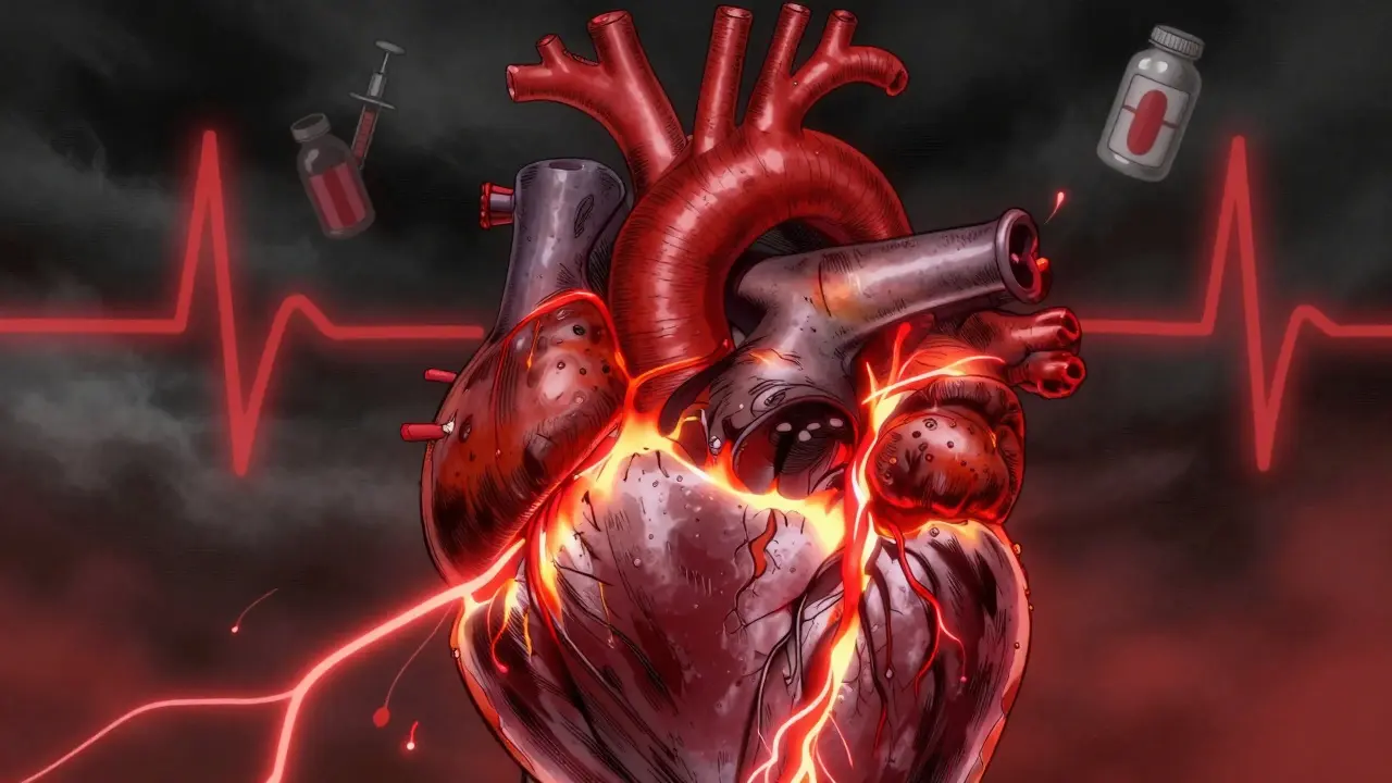 Hipercalemia peligrosa por medicamentos: riesgos cardíacos y tratamiento