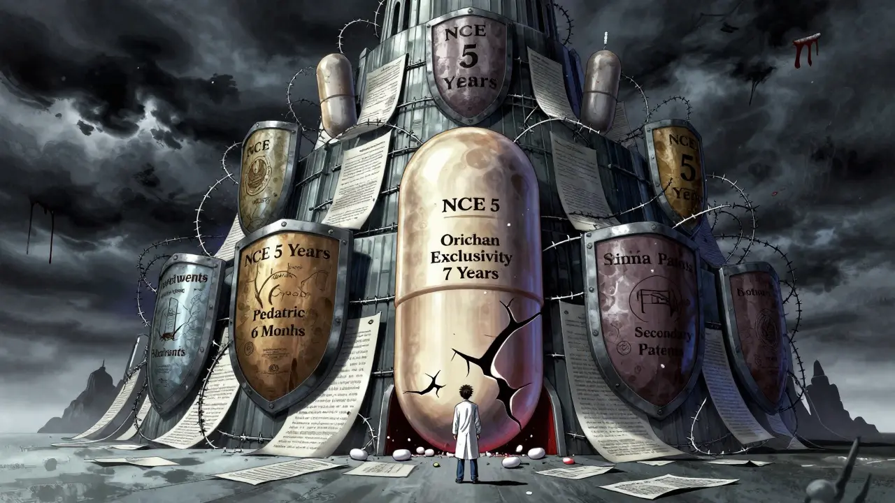 Extensiones de exclusividad de mercado: mecanismos que van más allá de las patentes en farmacéutica